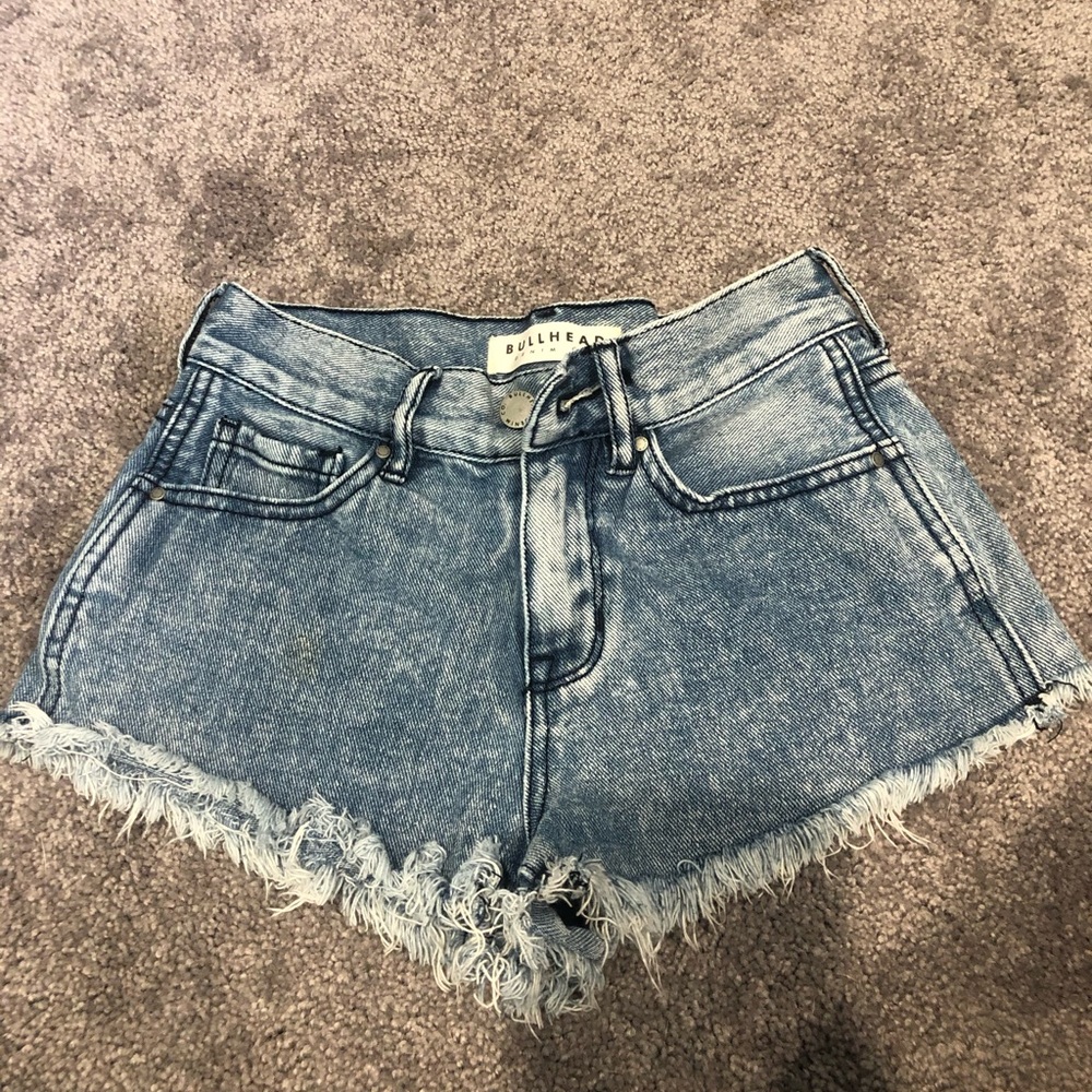 Pacsun High Rise Jean Shorts